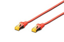 [ASS_DK1644A010/R] Câble de raccordement CAT 6A S-FTP AWG Rouge 1m