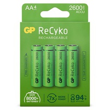 [GP_GPRCK260AA806C4] batterie recyko ni-mh AA 2600mah (4 pièces)