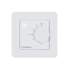 [CBO_41278] ETC Thermostat encastrable avec fonction d'application 5-28°C, blanc.